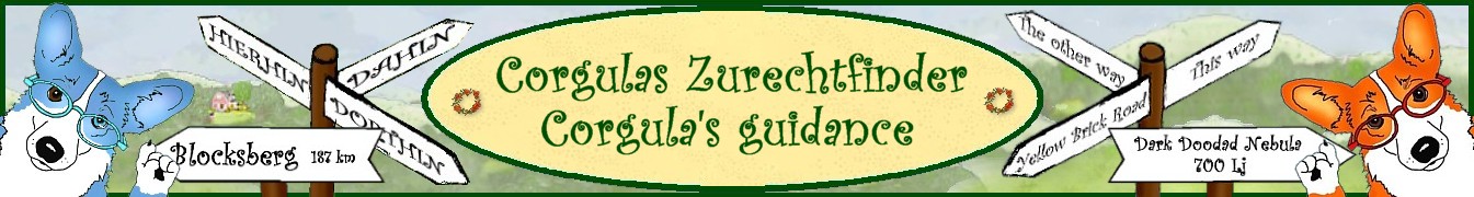 Logo: Corgulas Zurechtfinder